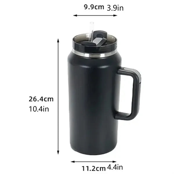 64oz Stainless Steel Thermos Mug