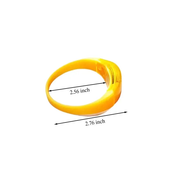 Sound Control Silicone Flashing Wristband LED Glow Bracelets