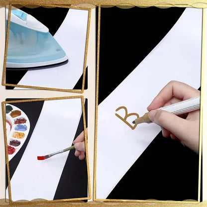 Personalized Ribbon Blank Satin Sashes for Decorations