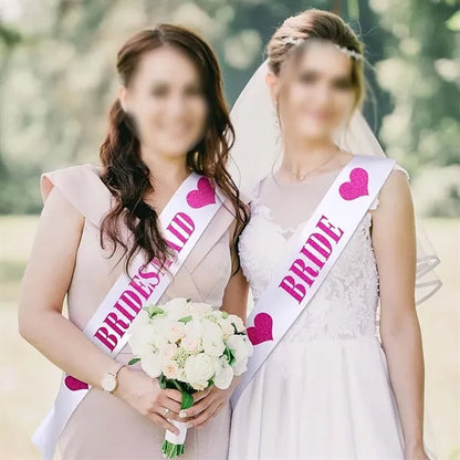 Personalized Ribbon Blank Satin Sashes for Decorations