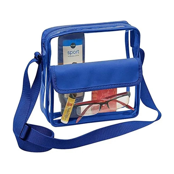 Pvc Transparent Crossbody Single Shoulder Bag