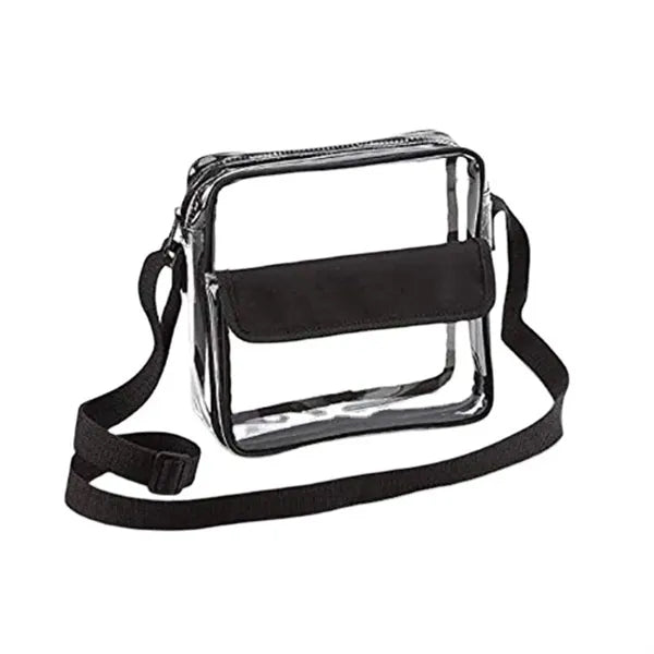 Pvc Transparent Crossbody Single Shoulder Bag