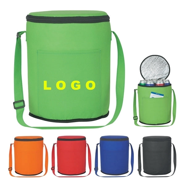 Non-Woven Round Kooler Bag