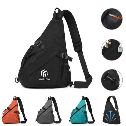 Large Waterproof Chest Pouch Crossbody Backpack Sling Bag
