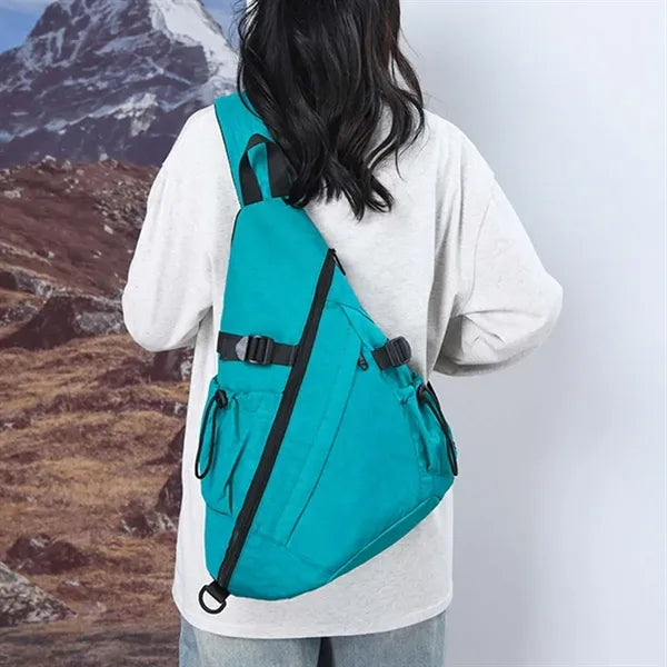 Large Waterproof Chest Pouch Crossbody Backpack Sling Bag