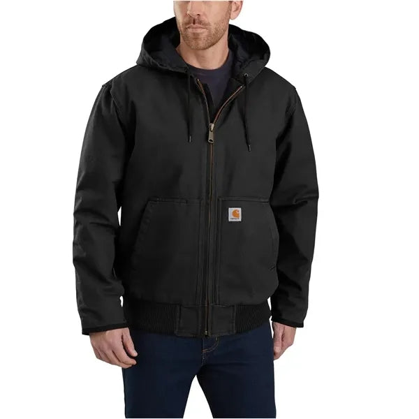 Loose Fit Washed Duck Insulated Active Jacket