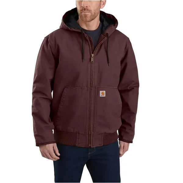 Loose Fit Washed Duck Insulated Active Jacket