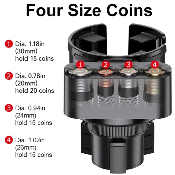 2 in 1 Multifunctional Car Cup Holder