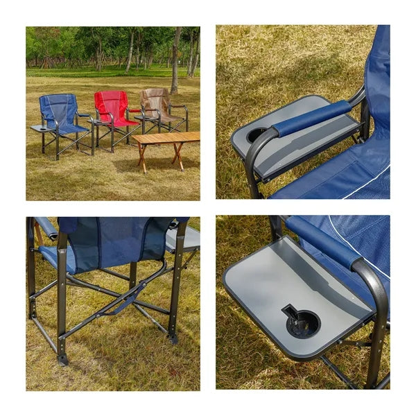 MOQ 5Portable Folding Upgraded Oversized Directors Chairs