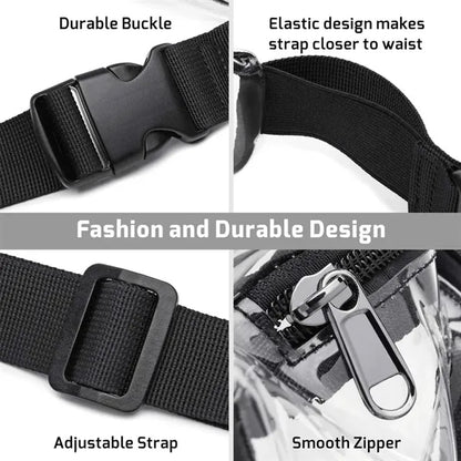 PVC Waterproof Transparent Fanny Pack