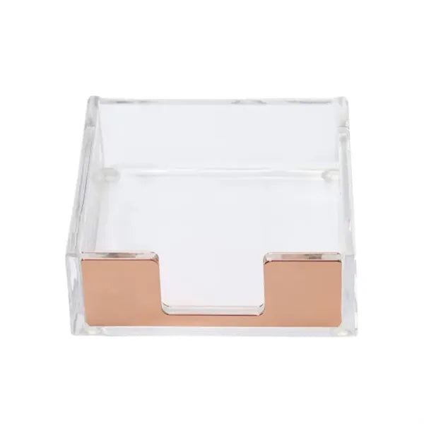 Clear Acrylic Sticky Note Pad Holder