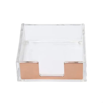 Clear Acrylic Sticky Note Pad Holder