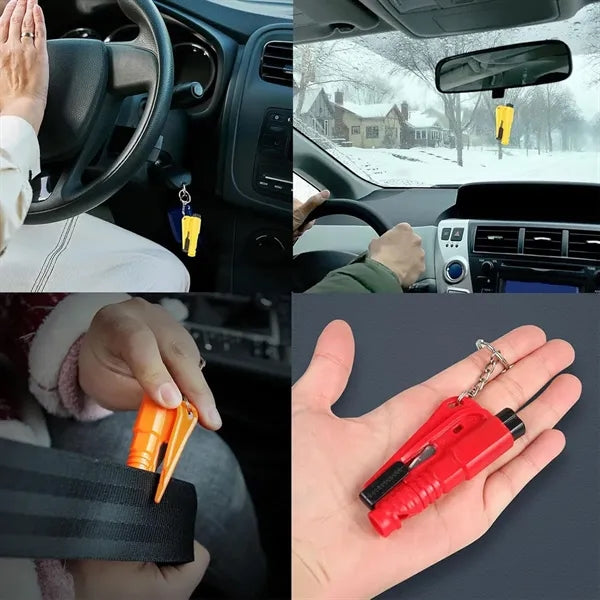 Car Window Breaker Tool Keychain