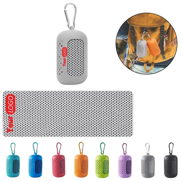 Creative Portable Silicone Cooling Towel Set