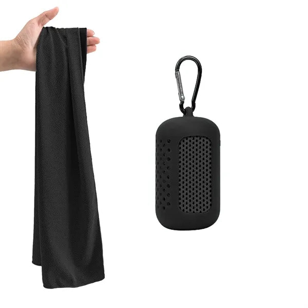 Creative Portable Silicone Cooling Towel Set