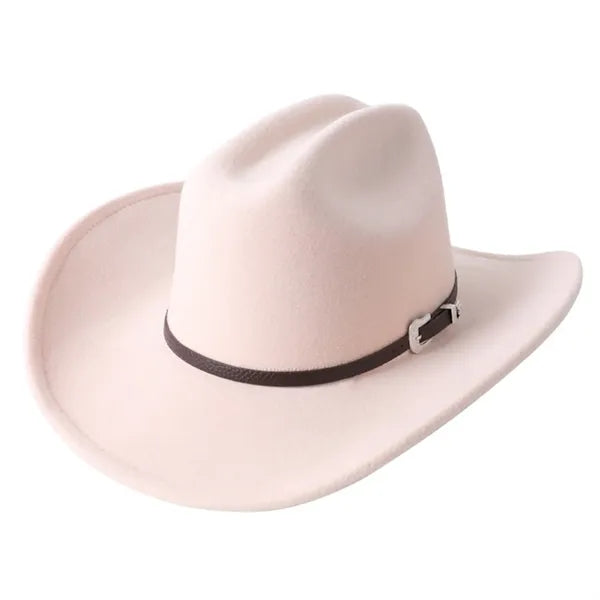 Fedora Cowboy Hat With Belt Buckle