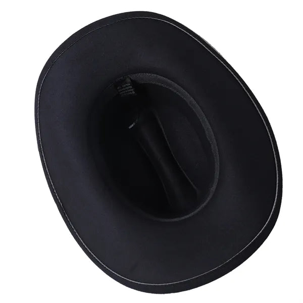 Fedora Cowboy Hat With Belt Buckle