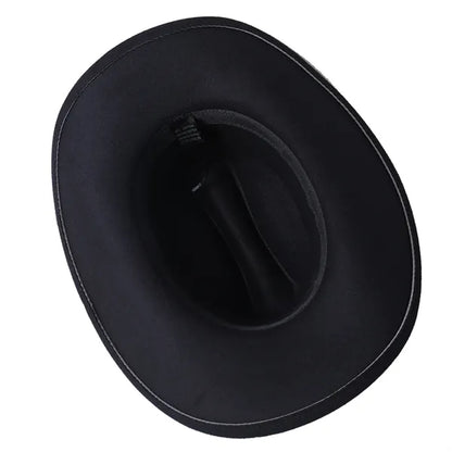 Fedora Cowboy Hat With Belt Buckle