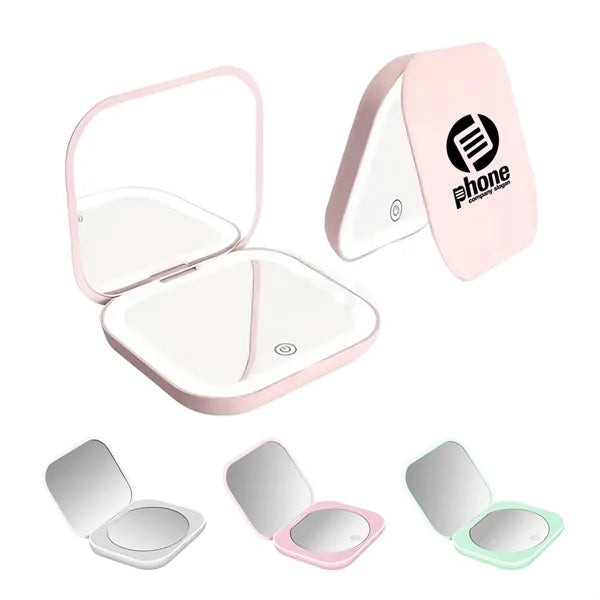 Compact LED Makeup Mirror