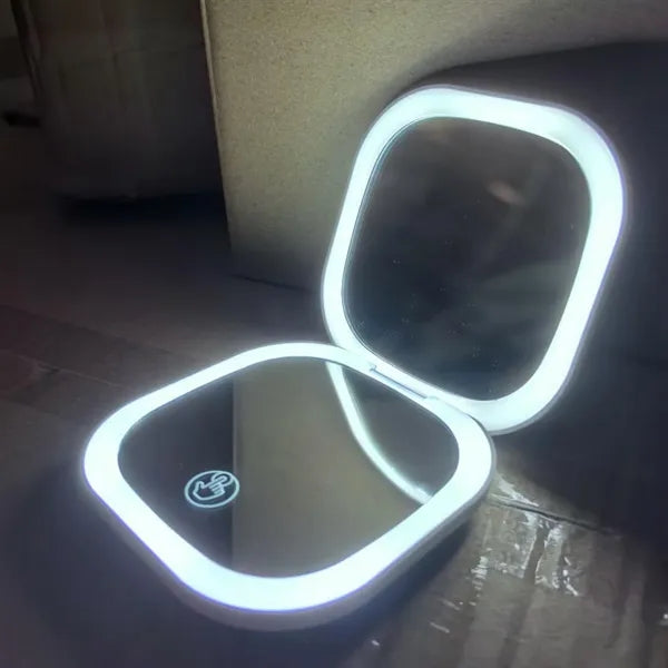 Compact LED Makeup Mirror
