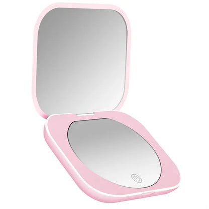 Compact LED Makeup Mirror