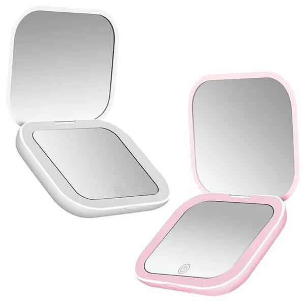 Compact LED Makeup Mirror