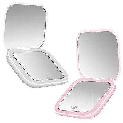 Compact LED Makeup Mirror