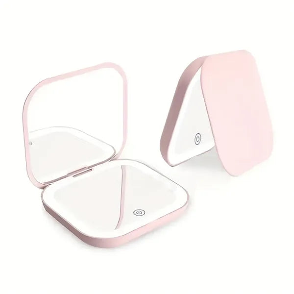 Compact LED Makeup Mirror