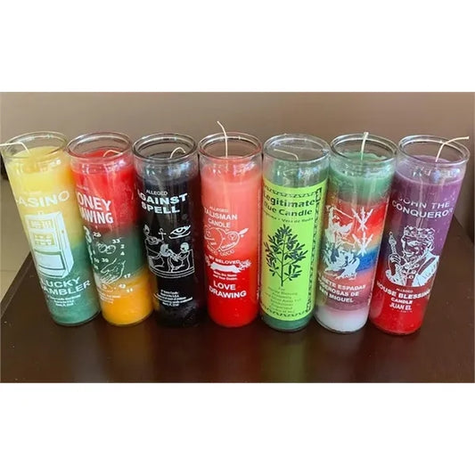 ENERGIZED AND ANOINTED Glass Candles