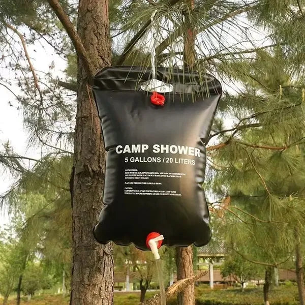 5 Gallons/20L Solar Outdoor Camp Shower Container