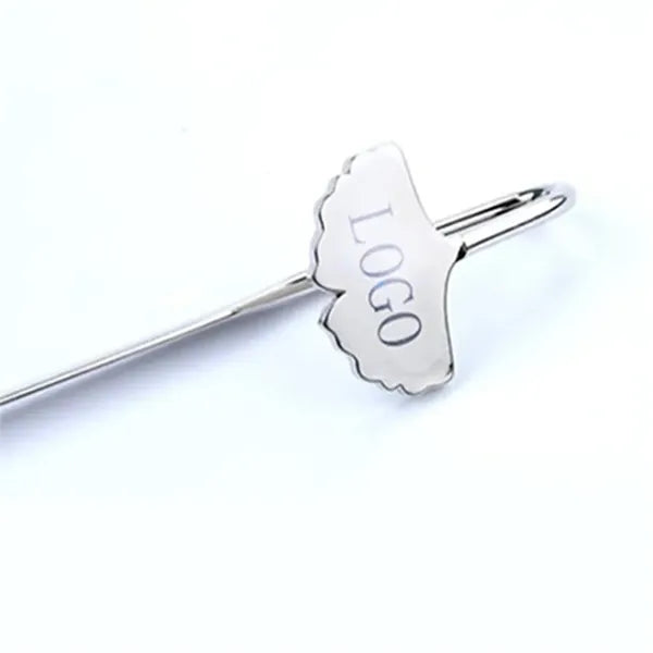 5.5 metal ginkgo leaf bookmark