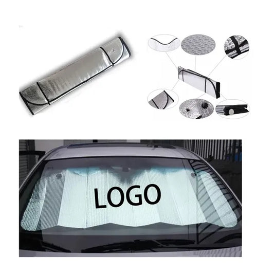 Siliver Folding Car Auto Sun Shade For Summer