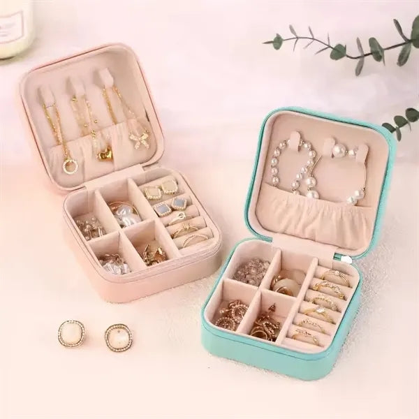 Mini Qualitty Portable Jewelry Travel Storage Boxes