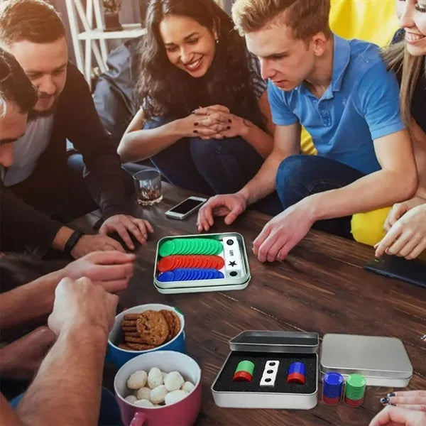 Right Left Center Dice Game Set