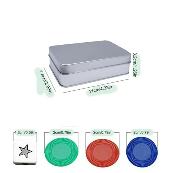 Right Left Center Dice Game Set