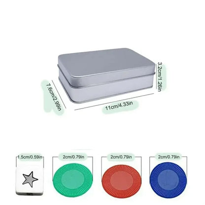 Right Left Center Dice Game Set