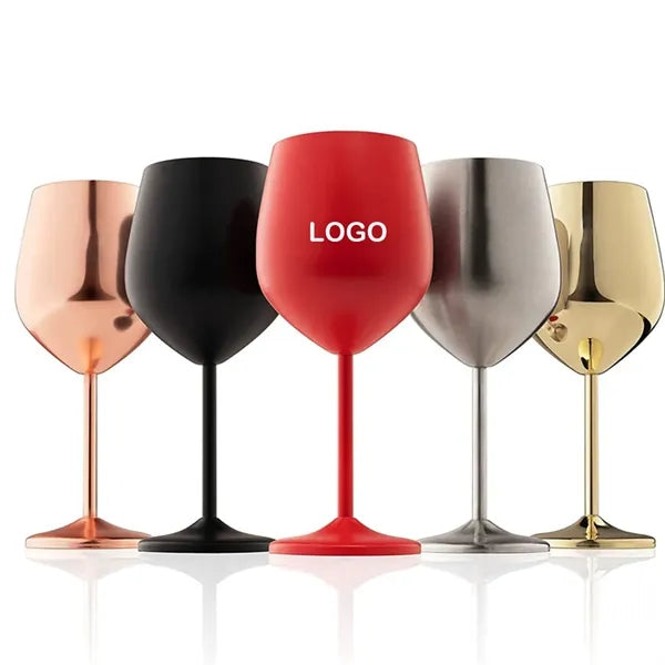 Stainless Steel Wine Glasses