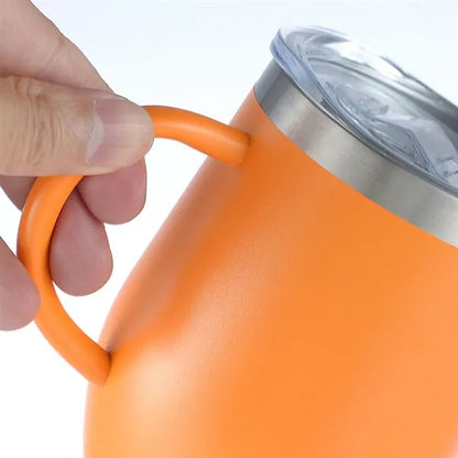 Stainless Steel 12 oz Tumbler with Handle