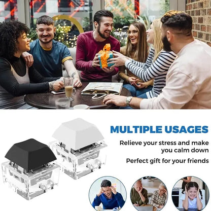 Keyboard Fidget Toys with Keychain