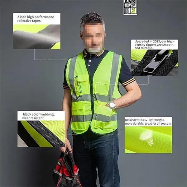 Reflective Belt Safety Vest