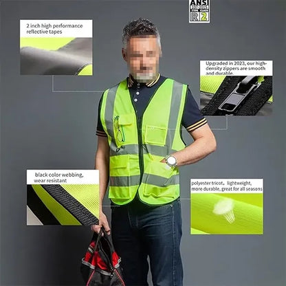 Reflective Belt Safety Vest