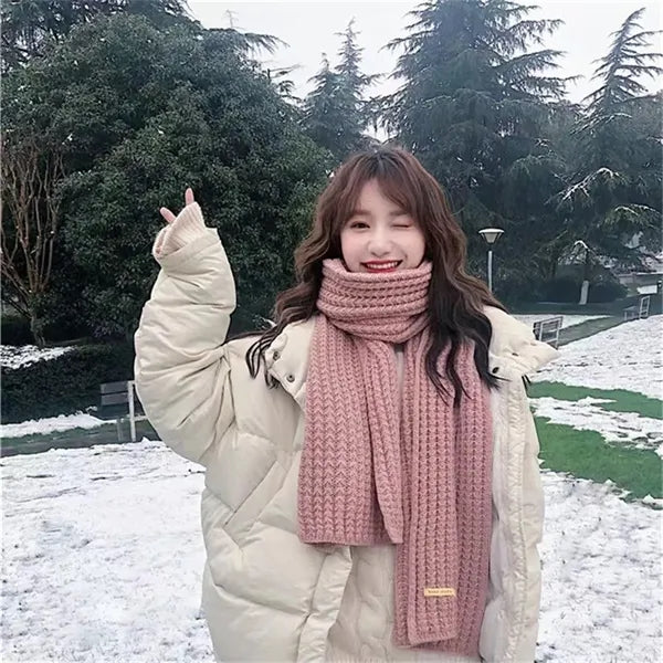 Soft Warm Winter Scarf For Cold Weather