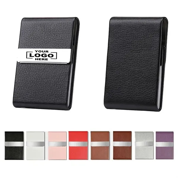 PU Leather Business Card Case Holder
