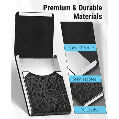 PU Leather Business Card Case Holder