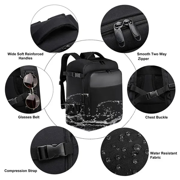 Multi-Functional Outdoor Travel Backpack with Laptop Compart