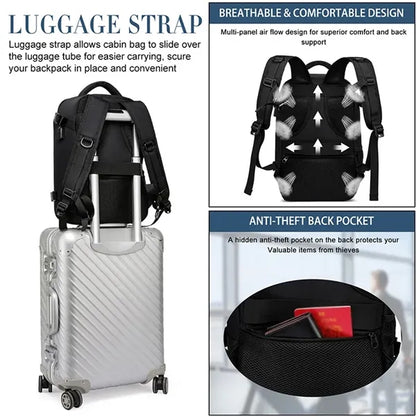Multi-Functional Outdoor Travel Backpack with Laptop Compart