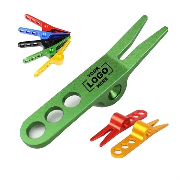 Golf Accessories Green Fork Anode Three-Hole Ball Lawn