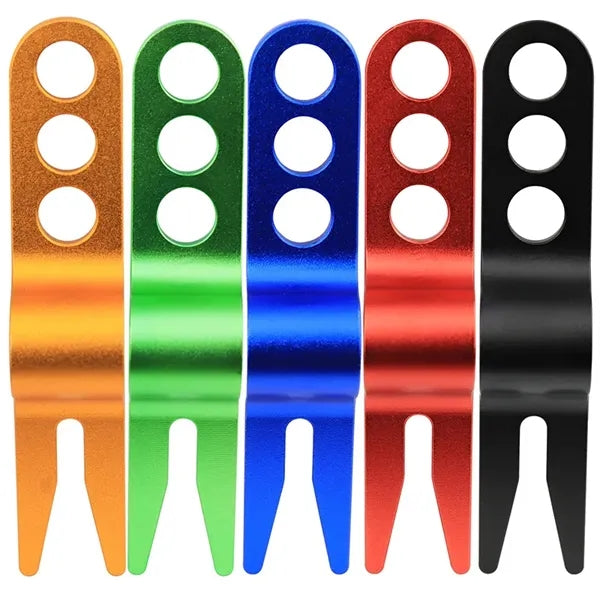 Golf Accessories Green Fork Anode Three-Hole Ball Lawn