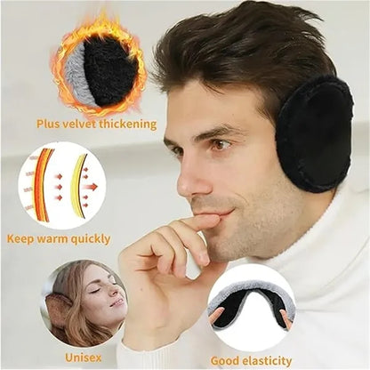 Knitted Plush Earmuffs