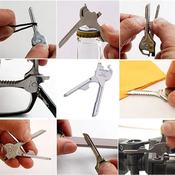 6 combined with 1 pass-key clasp